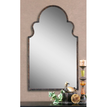 Hot Sales Antique Dark Brown Finished Framed Mirror